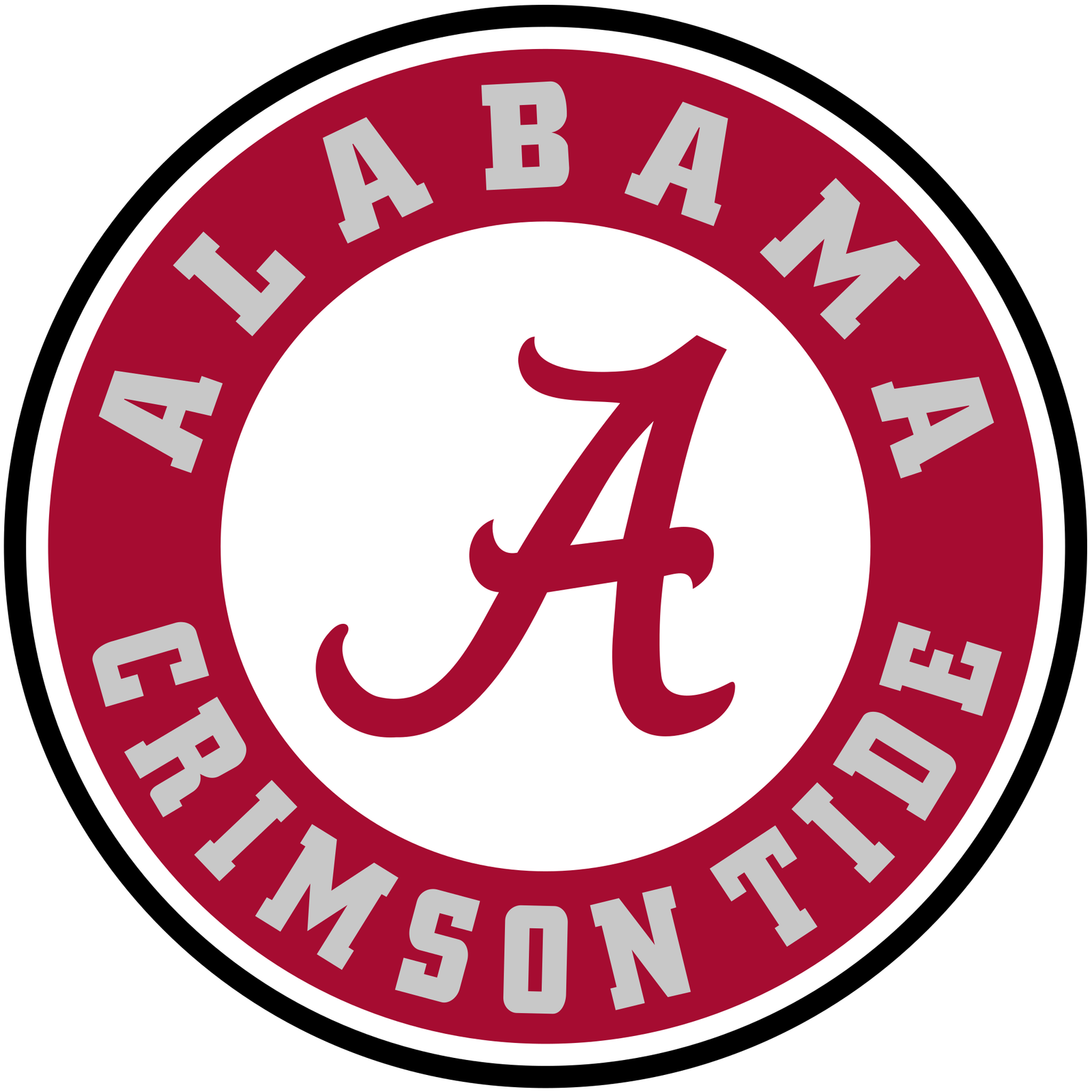 Alabama Crimson Tide Color Codes HEX, RGB and CMYK- TeamFanFares