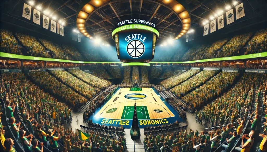 Seattle Supersonics Color Codes