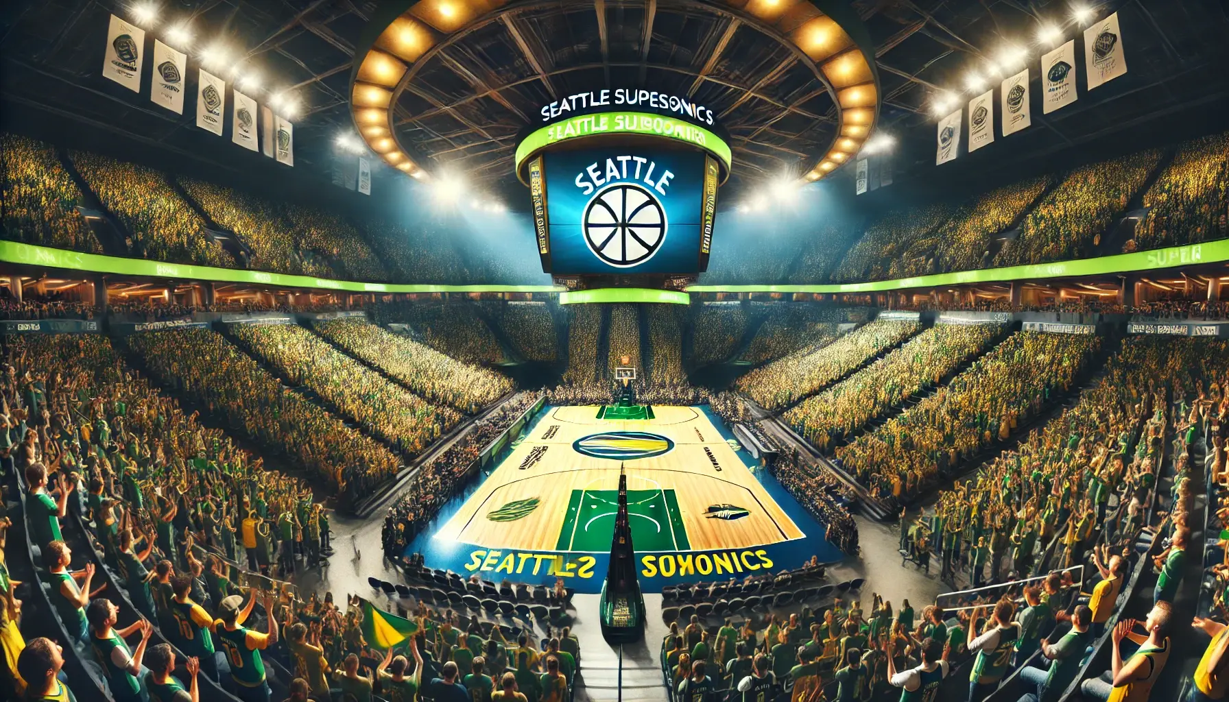 Seattle Supersonics Color Codes