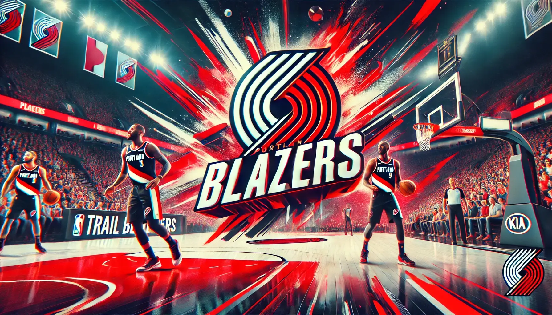 Portland Trail Blazers Color Codes