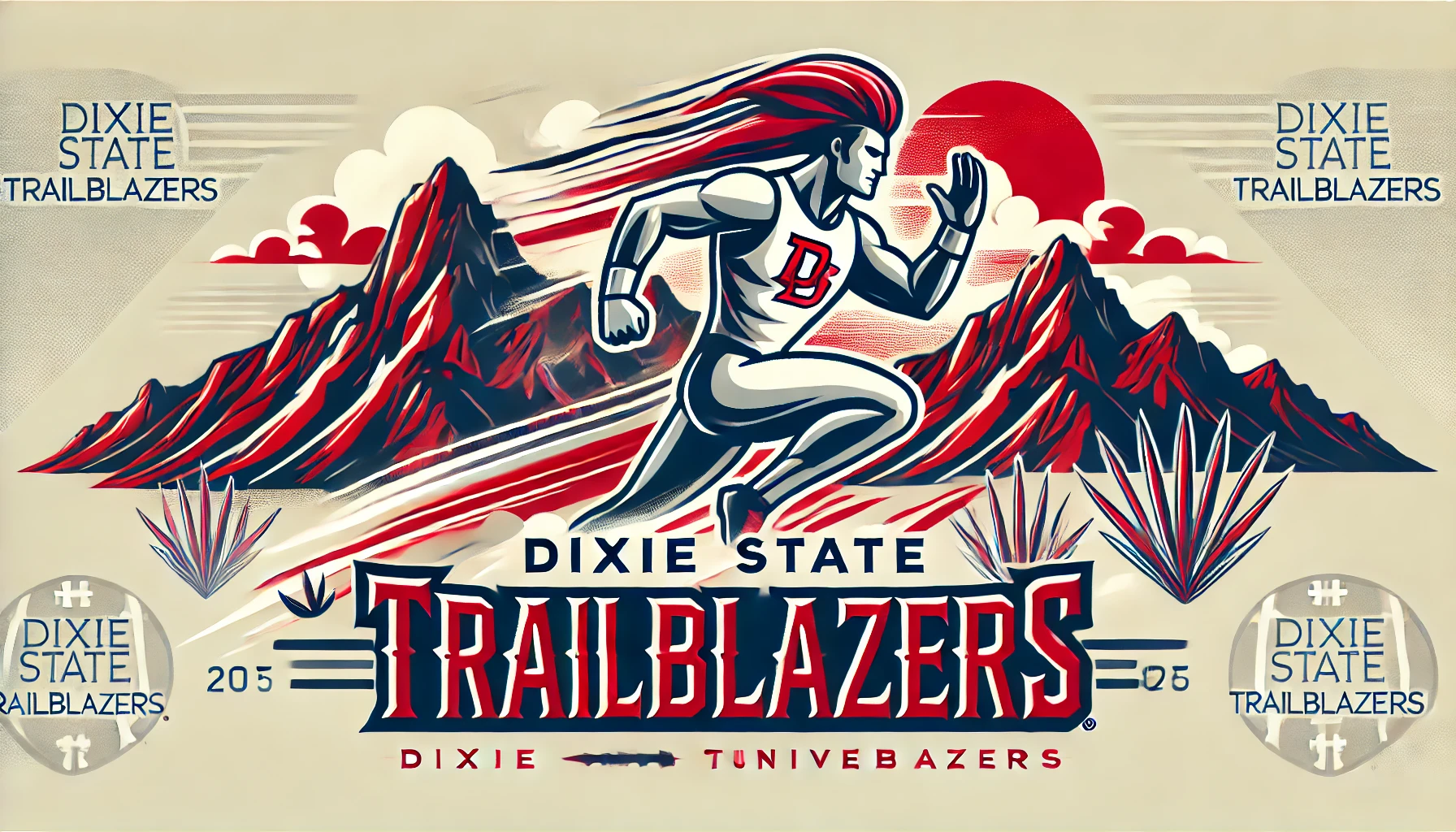 Dixie State Trailblazers Color Codes