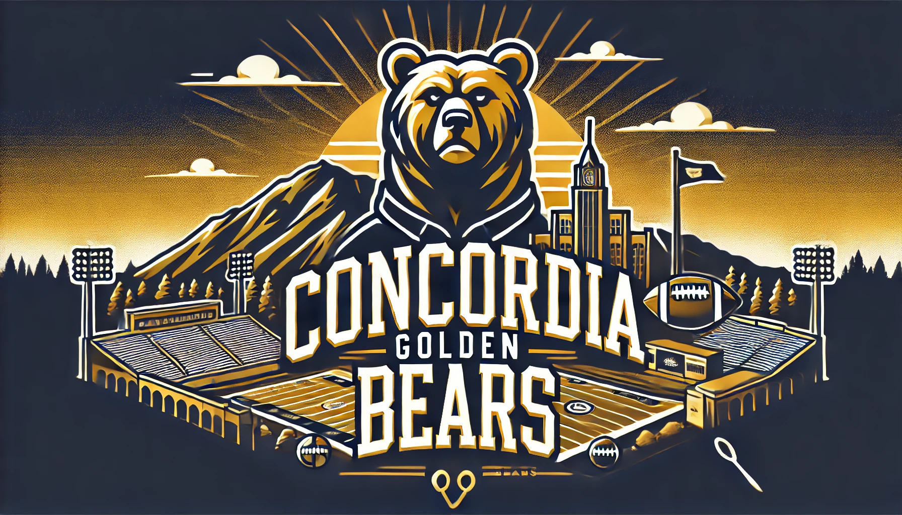 Concordia Golden Bears Color Codes