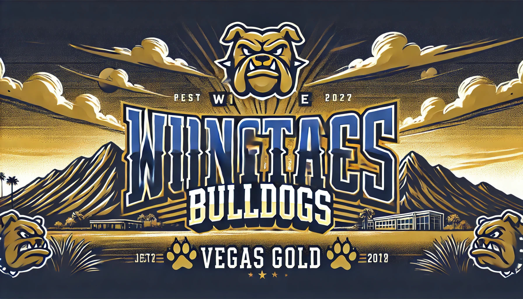 Wingate Bulldogs Color Codes